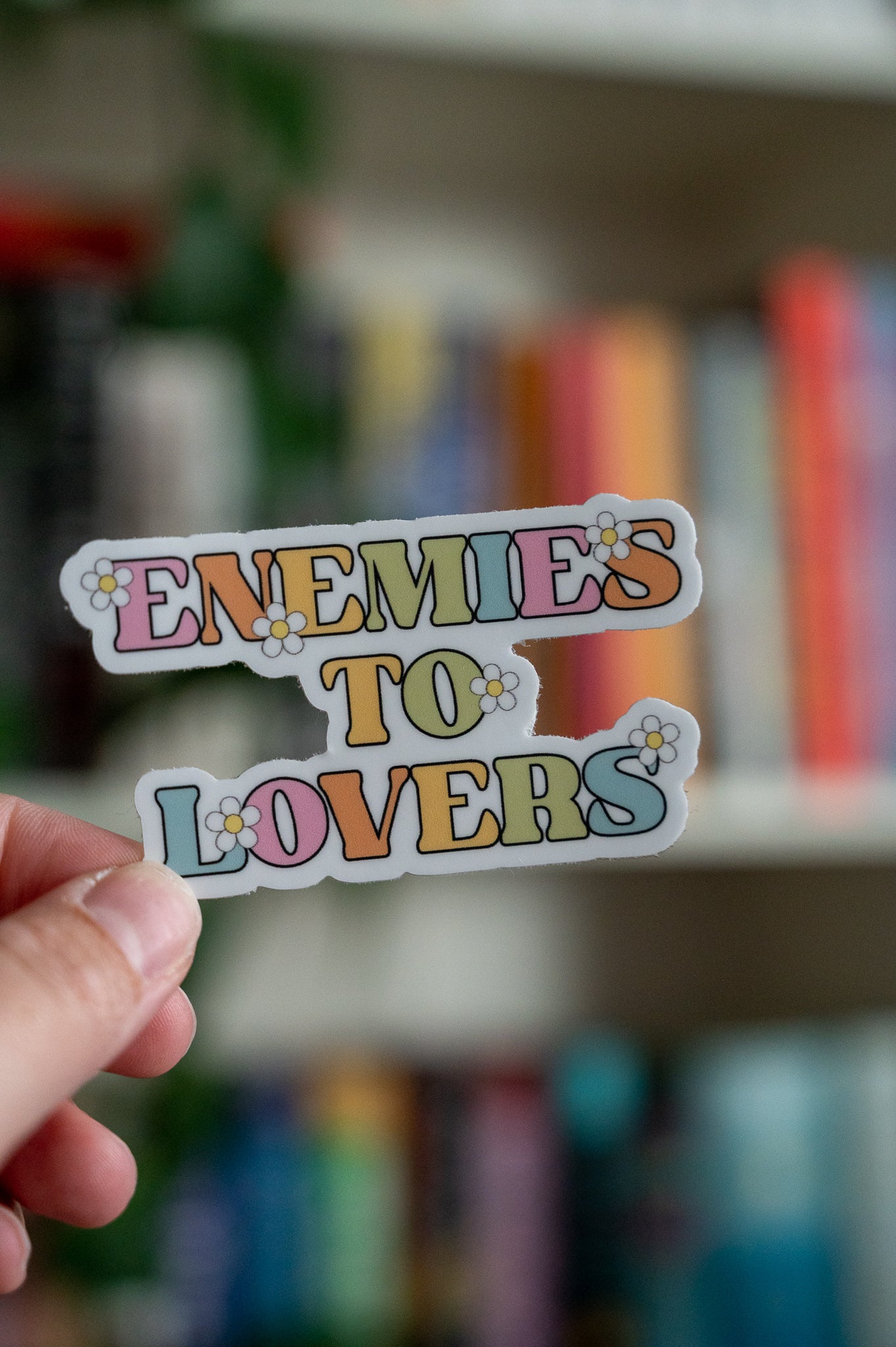 Enemies to Lovers Vinyl Sticker