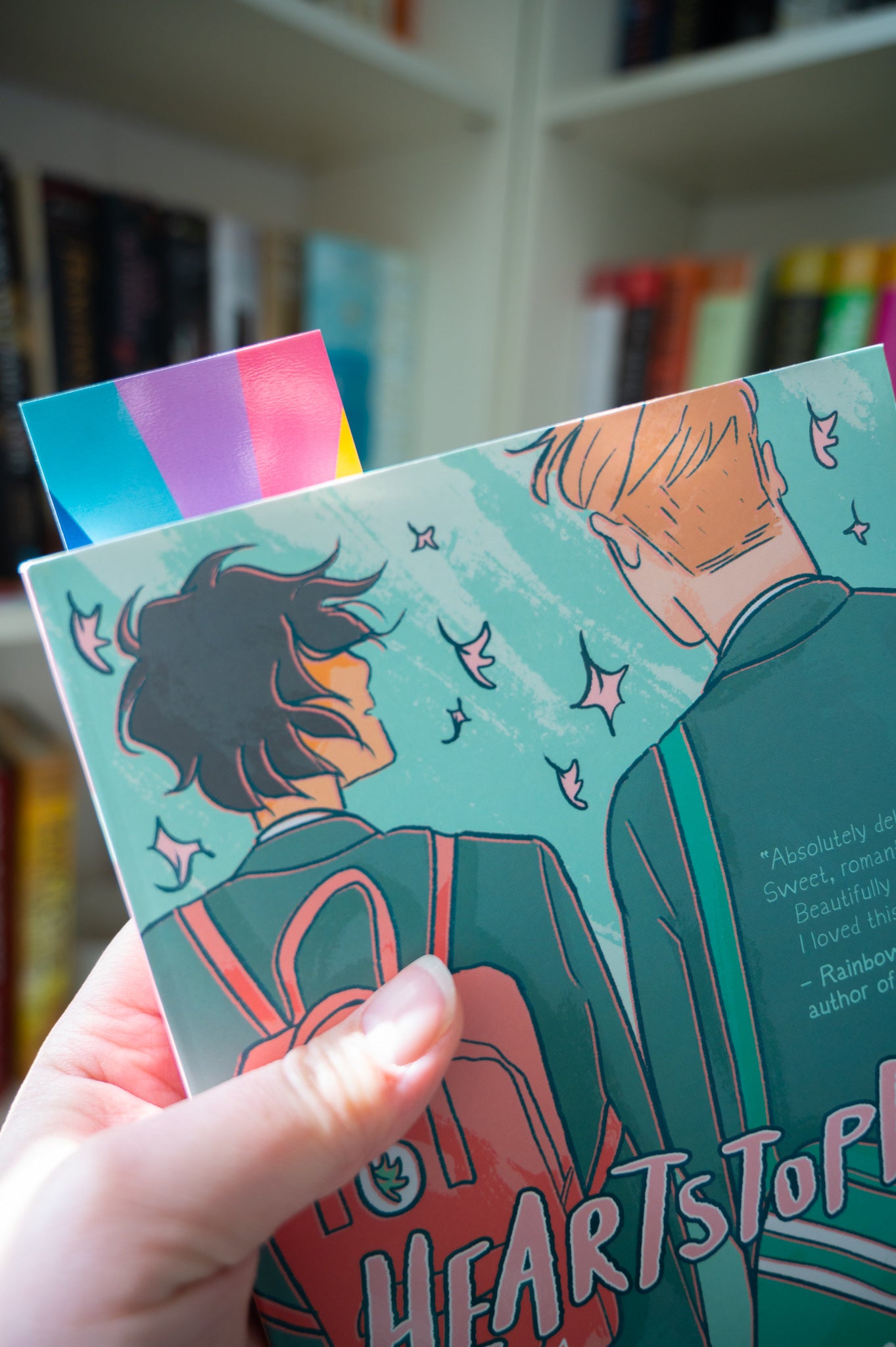 Reading Under the Disco Ball Light Bookmark