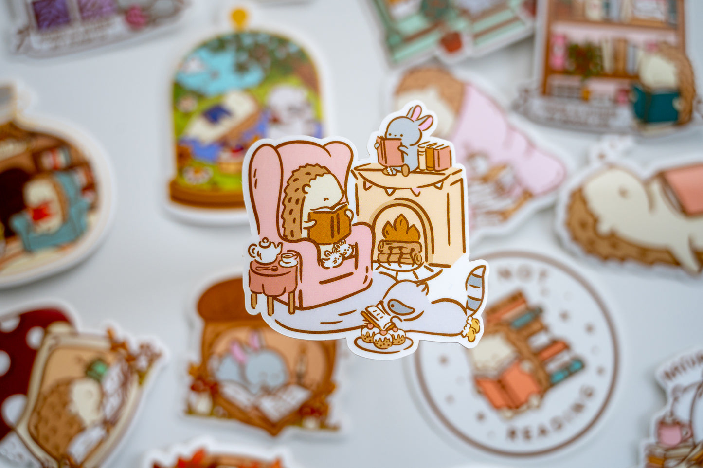 Book Club Vinyl Sticker