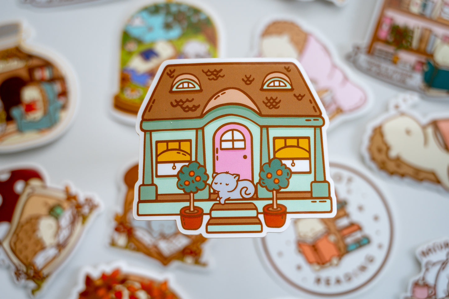 Sweetbriar Cottage Vinyl Sticker