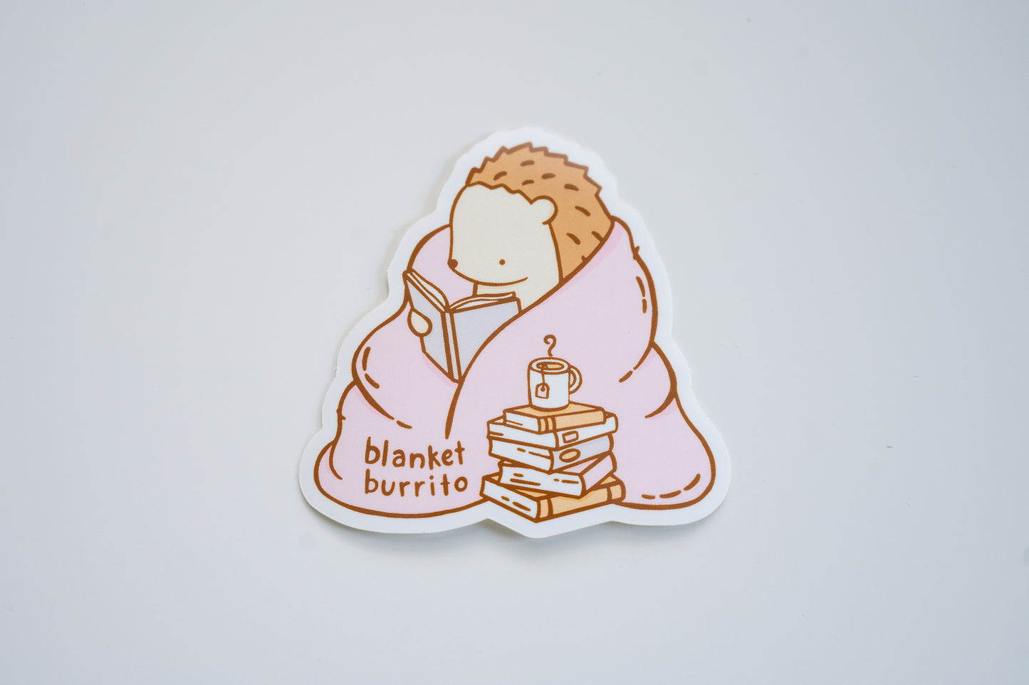 Blanket Burrito Vinyl Sticker