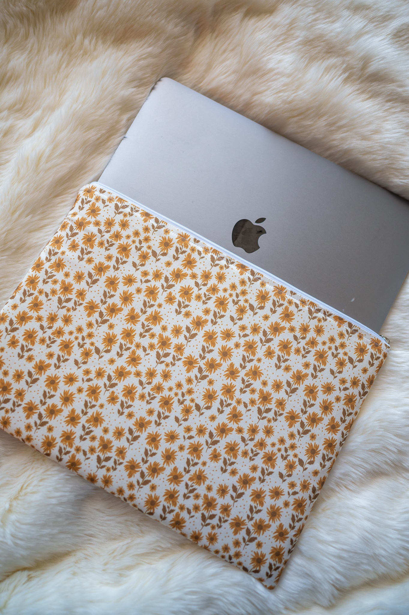 Tiny Sunflowers Laptop Sleeve