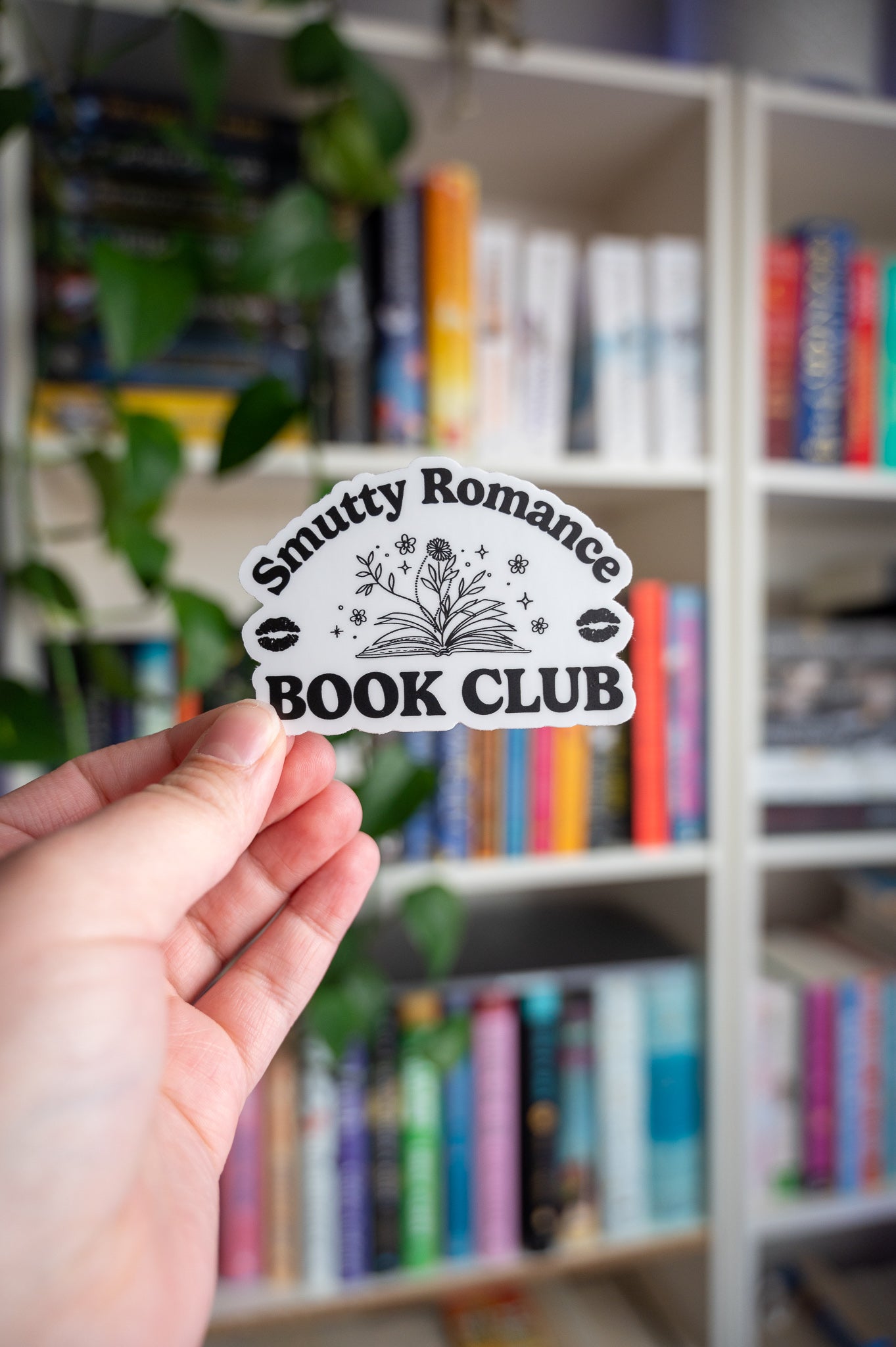 Smutty Romance Book Club Vinyl Sticker
