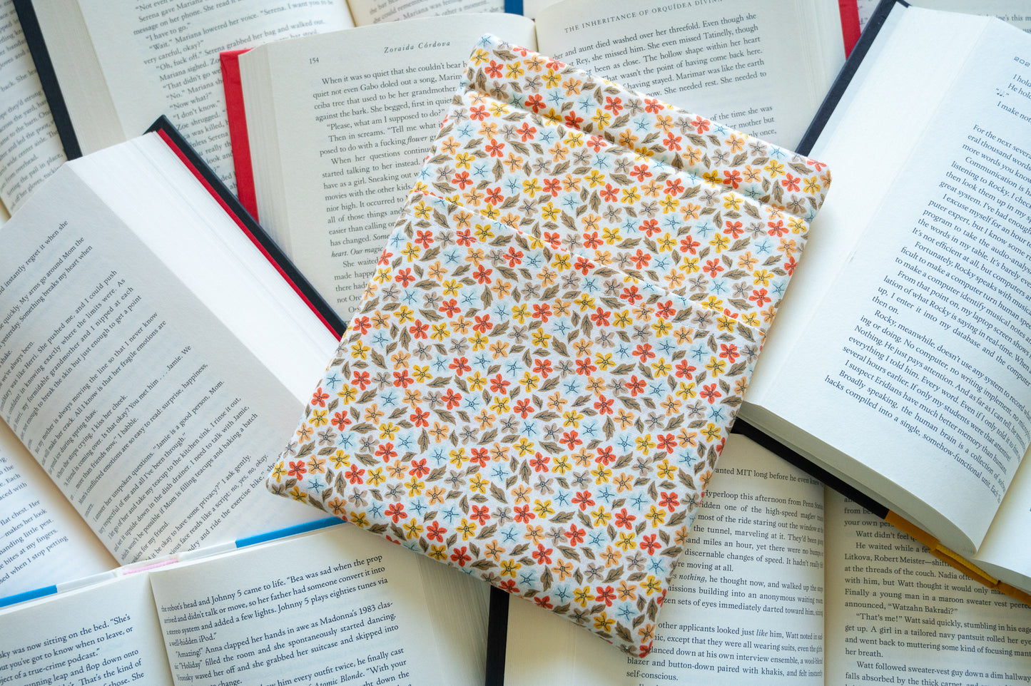 Fall Leaves Book Sleeve