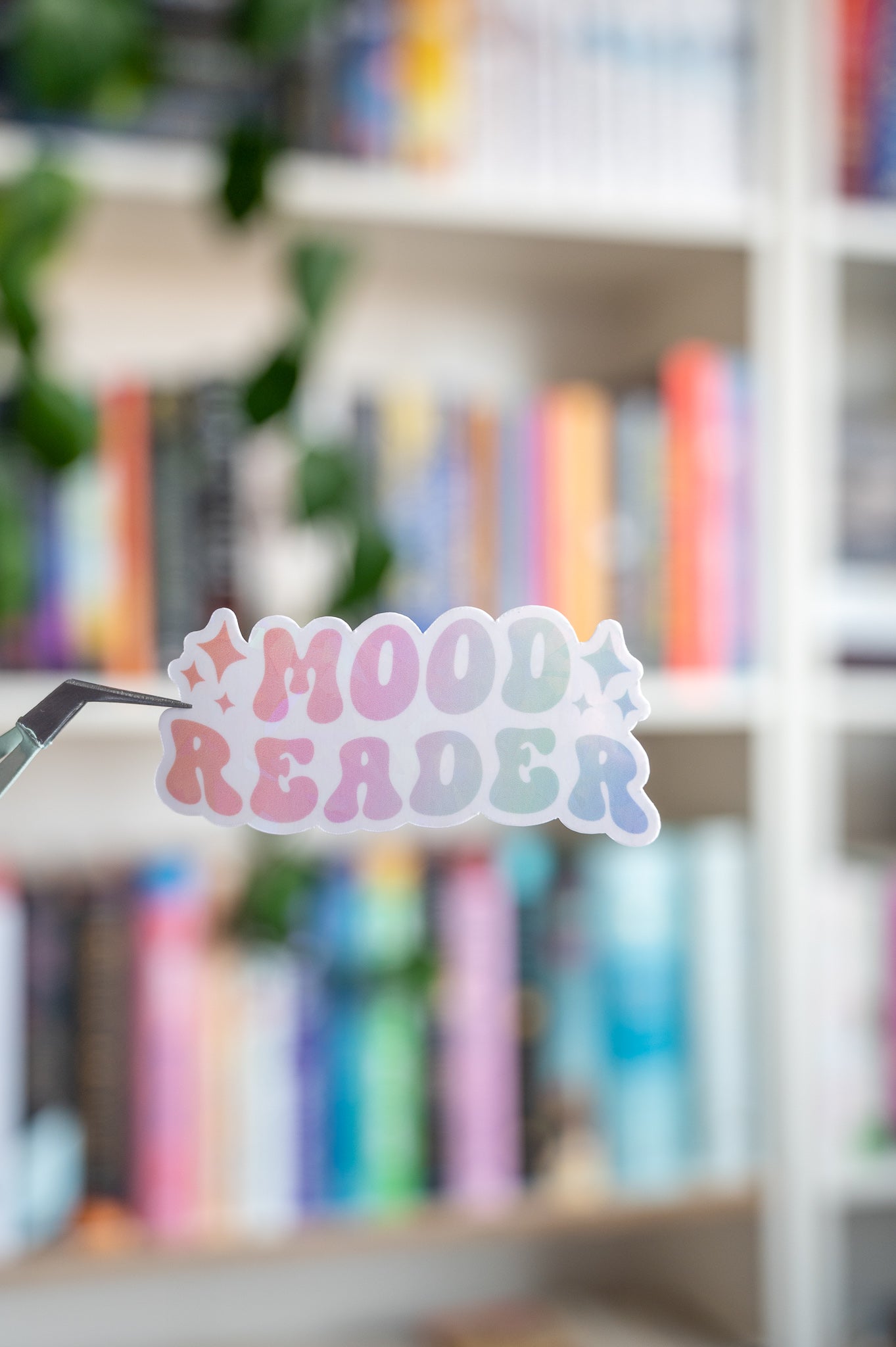 Mood Reader Holographic Vinyl Sticker