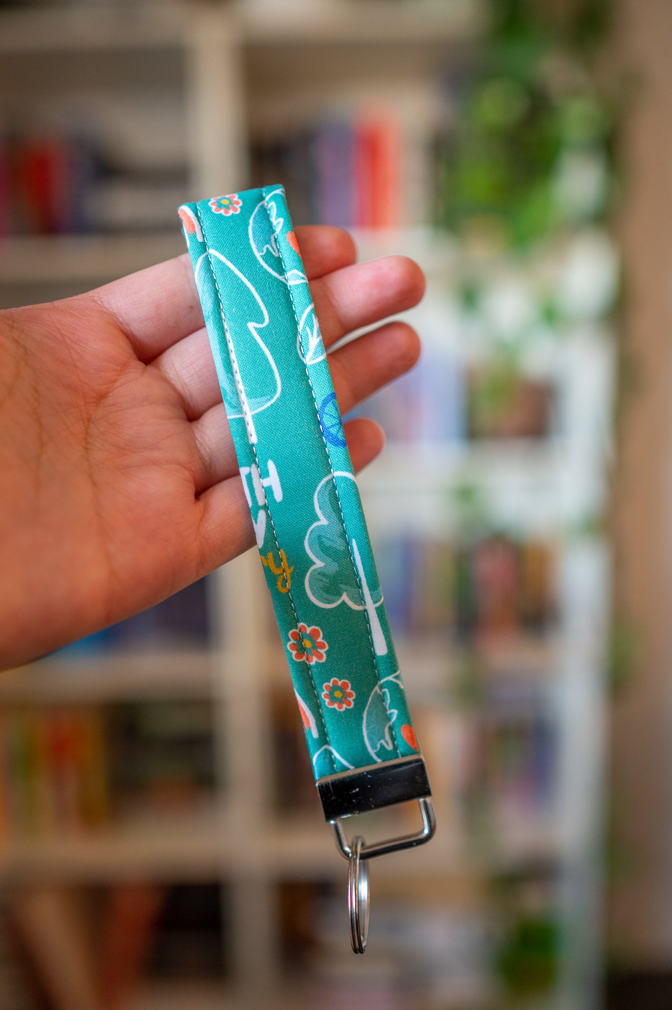 All Things Earthy Wristlet Keychain
