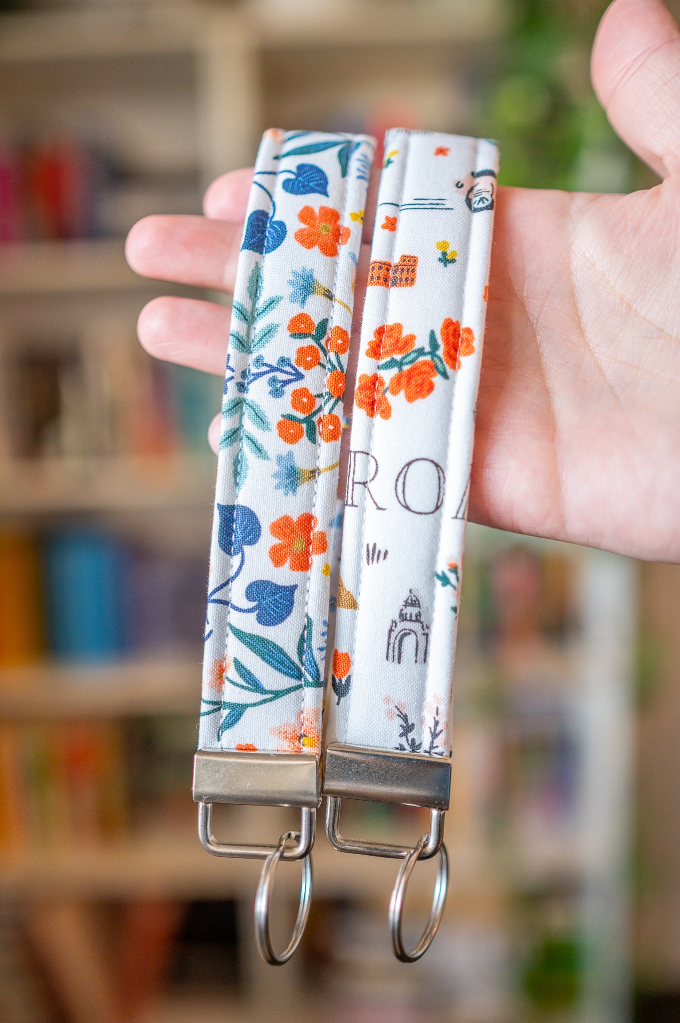 Mini Cities Wristlet Keychain