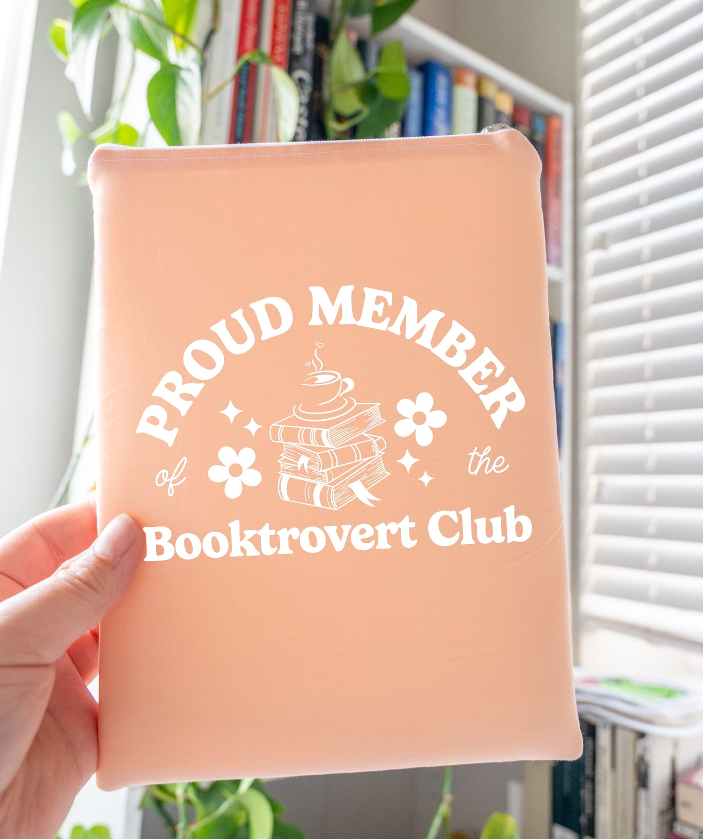 Booktrovert Book Club Sleeve - Customizable