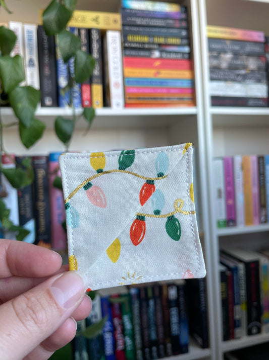 Colorful Lights Corner Bookmark