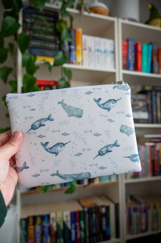Narwhals and Whales Kindle Sleeve