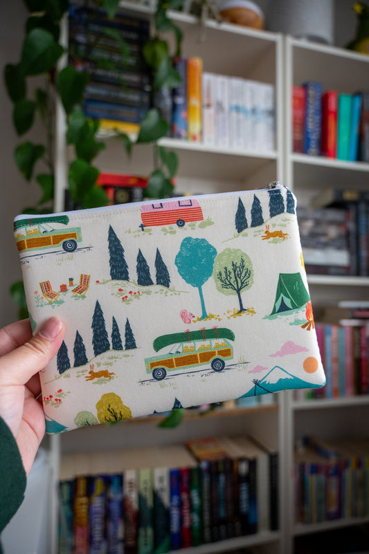 Vintage Camping Kindle Sleeve