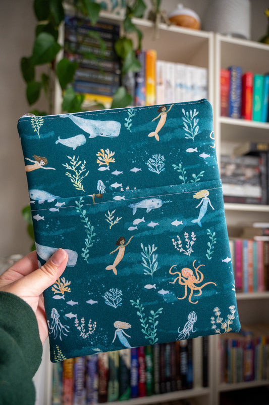 Mermaids and Sea Creatures Book Sleeve