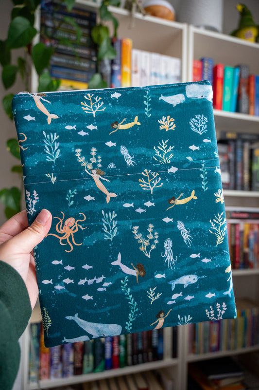 Mermaids and Sea Creatures Book Sleeve