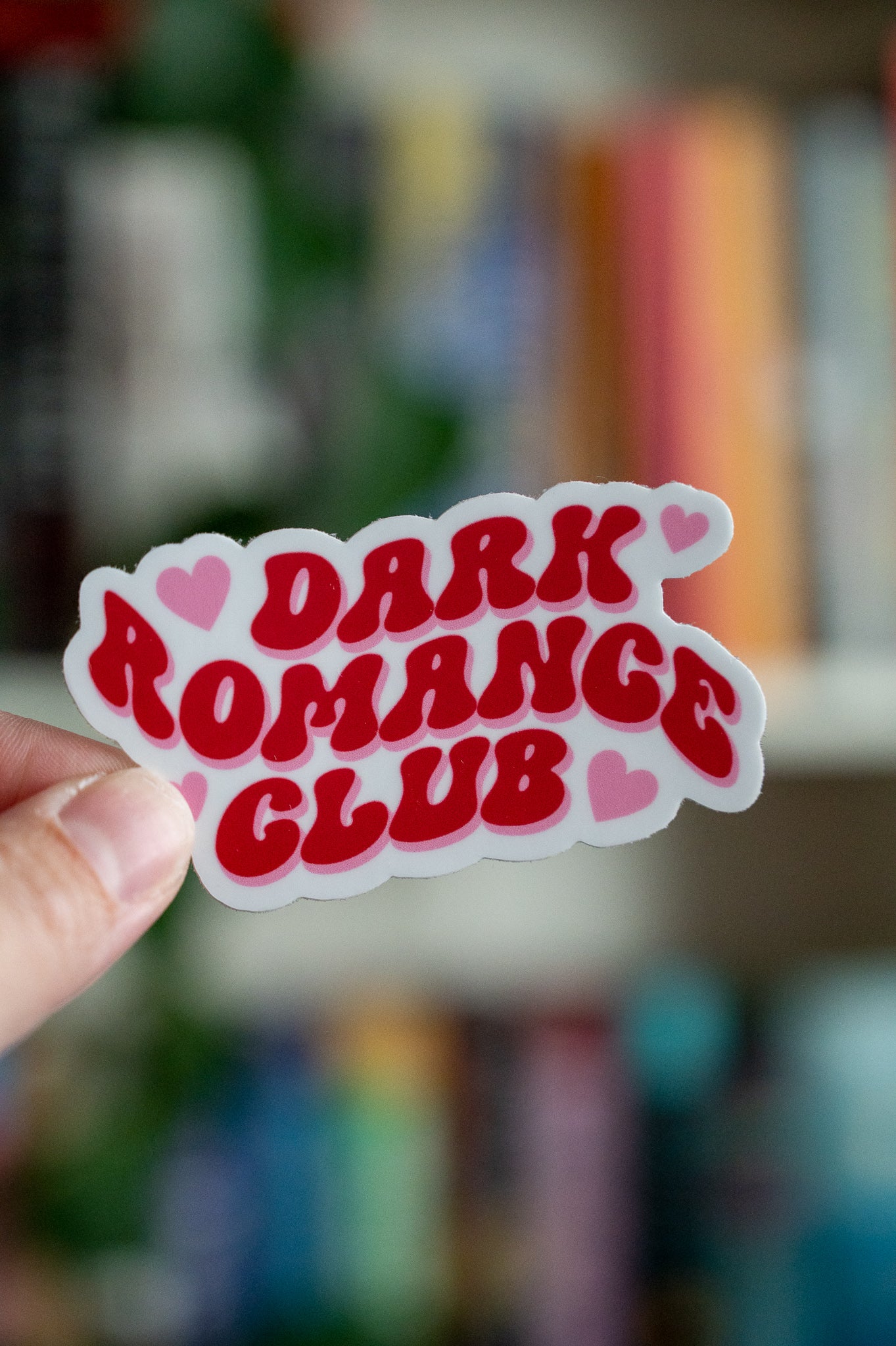 Dark Romance Club Vinyl Sticker