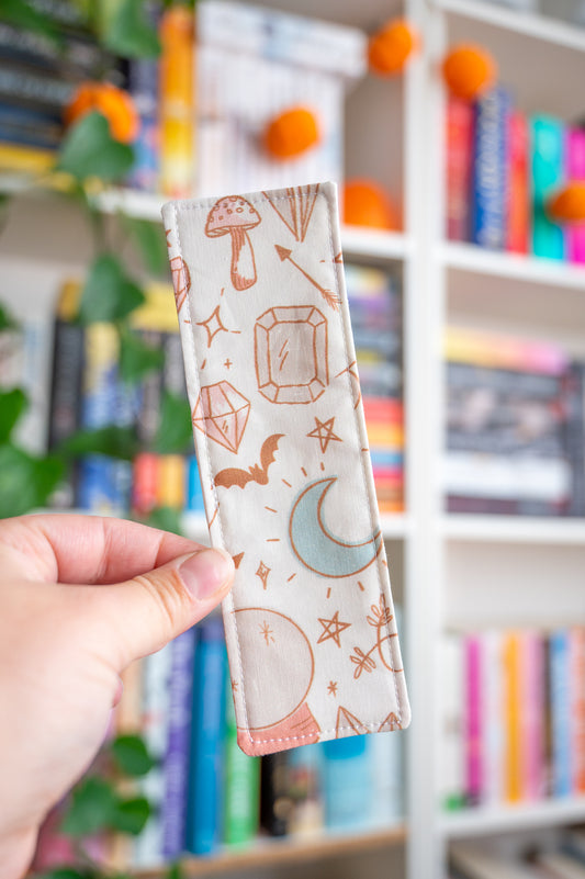 Magic and Fortune Fabric Bookmark