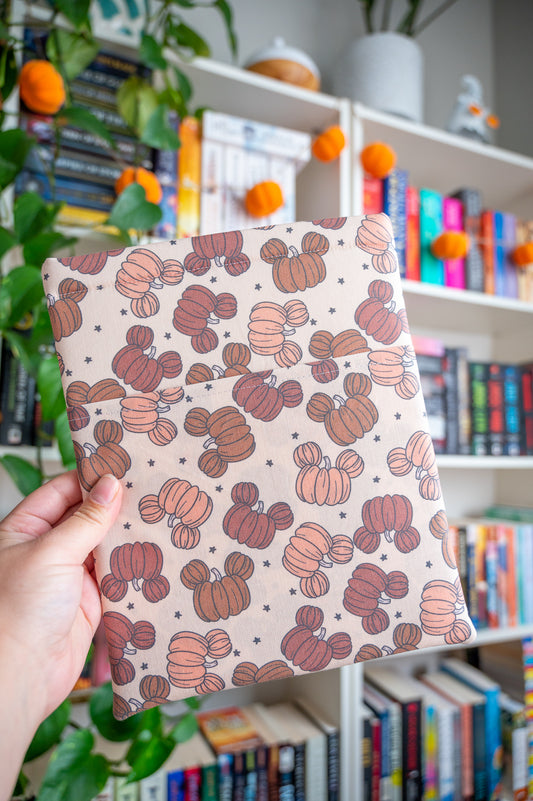 Whimsical Pumpkins Book Sleeve