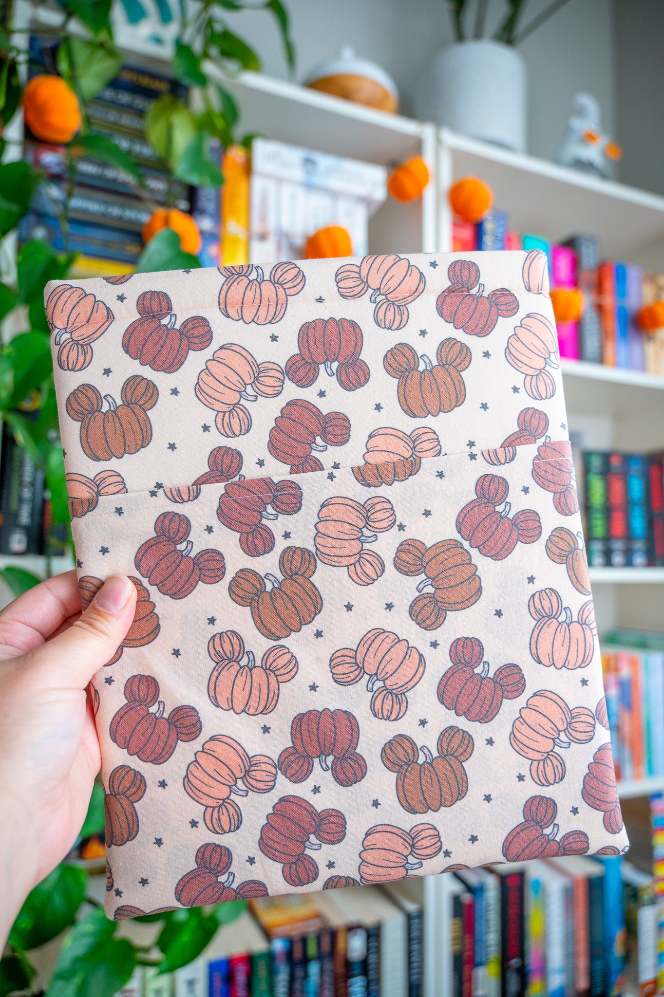 Whimsical Pumpkins Book Sleeve