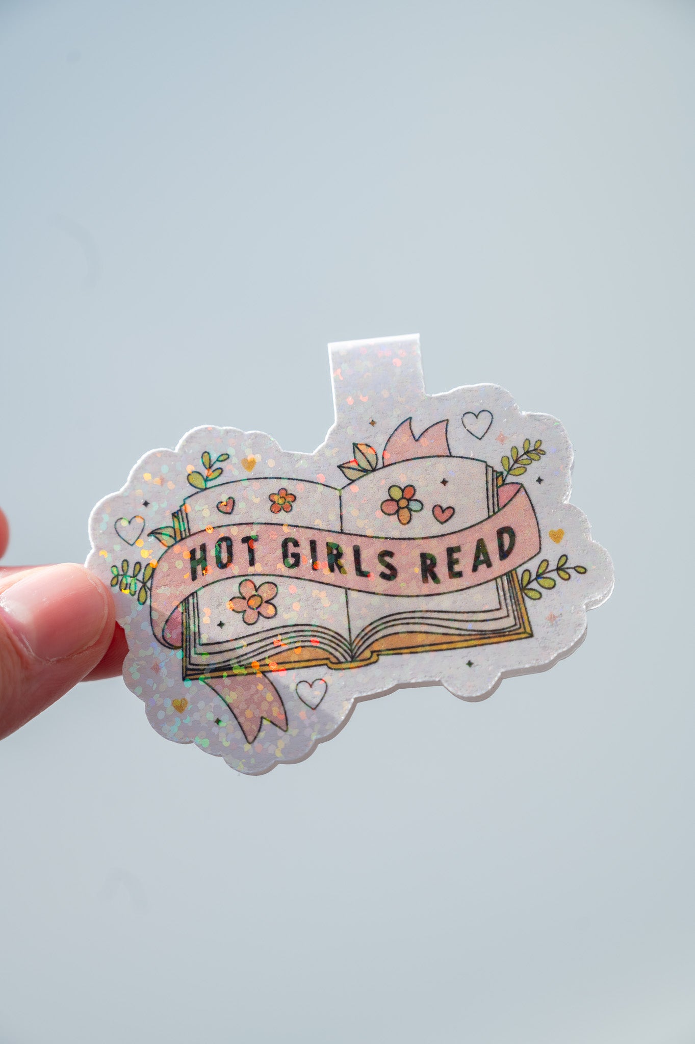Hot Girls Read Magnetic Bookmark