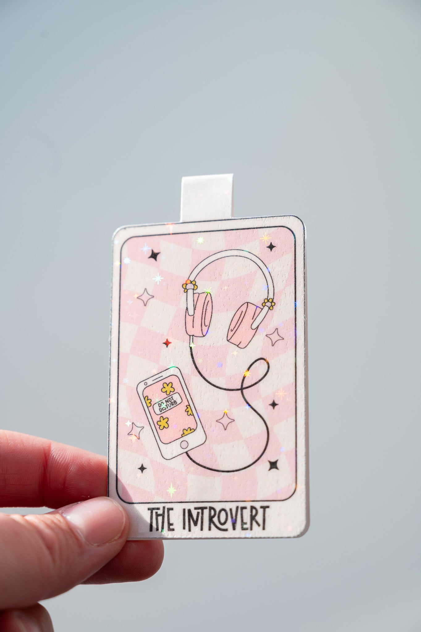 The Introvert Tarot Card Magnetic Bookmark
