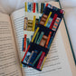 Book Club in Cream Fabric Bookmark