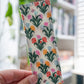 Tulips in White Fabric Bookmark