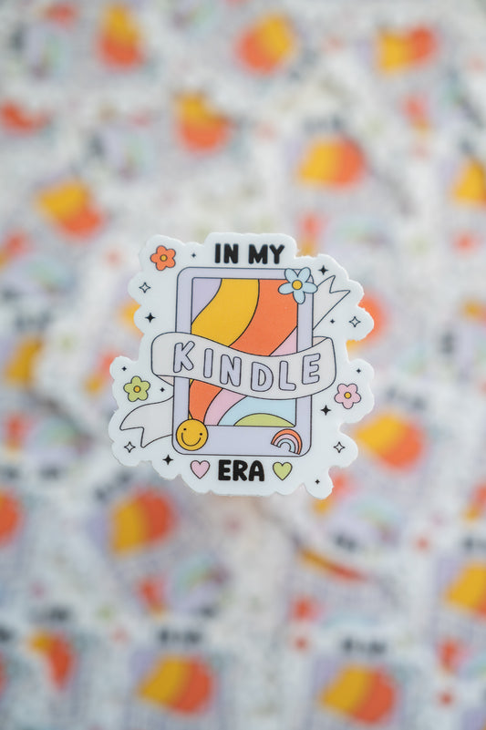 Kindle Era Mini Vinyl Sticker