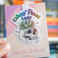 Crazy Plant Lady Magnetic Bookmark