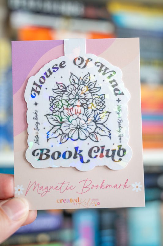 House of Wind Book Club Magnetic Bookmark