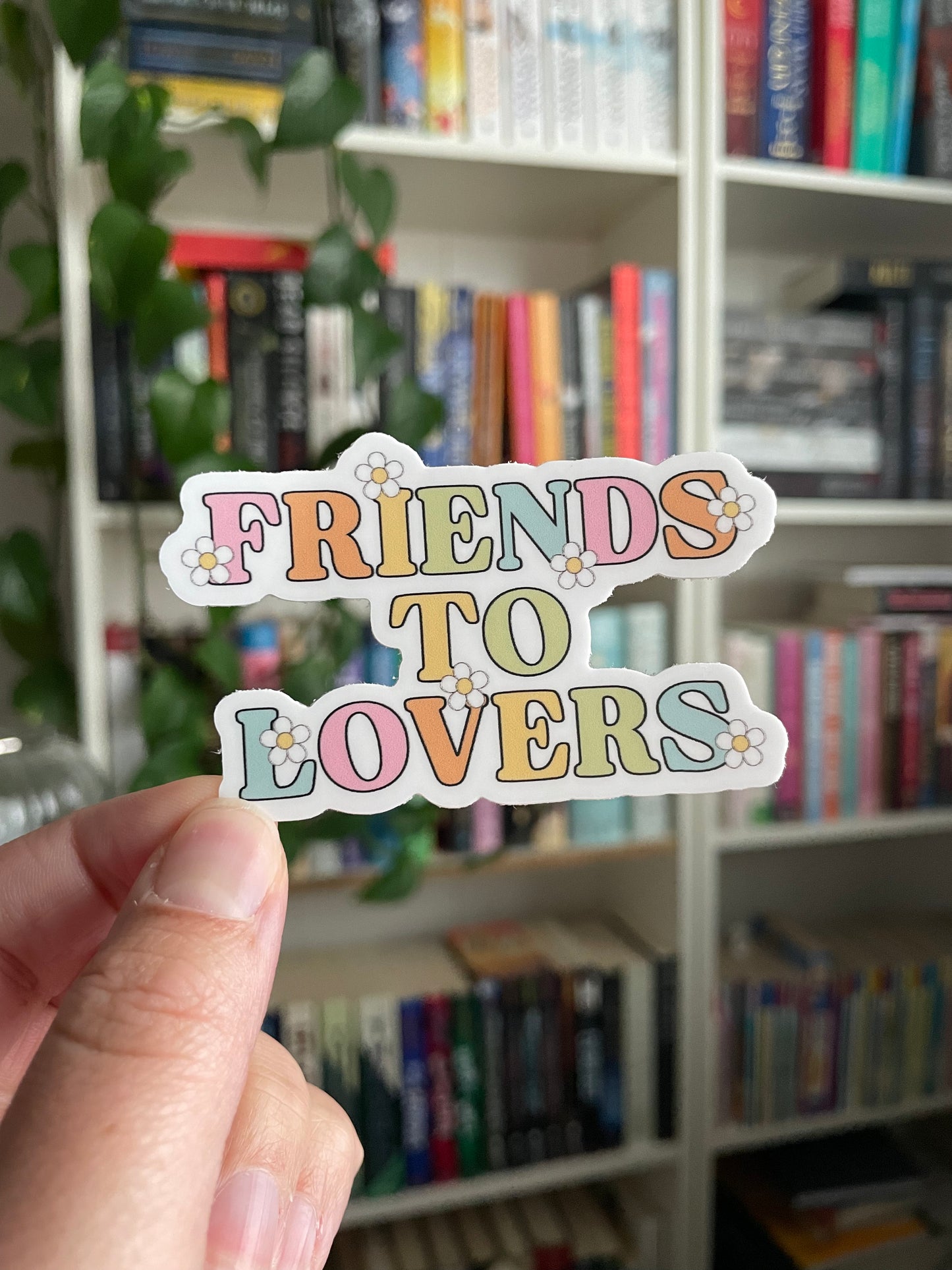 Friends to Lovers Vinyl Sticker