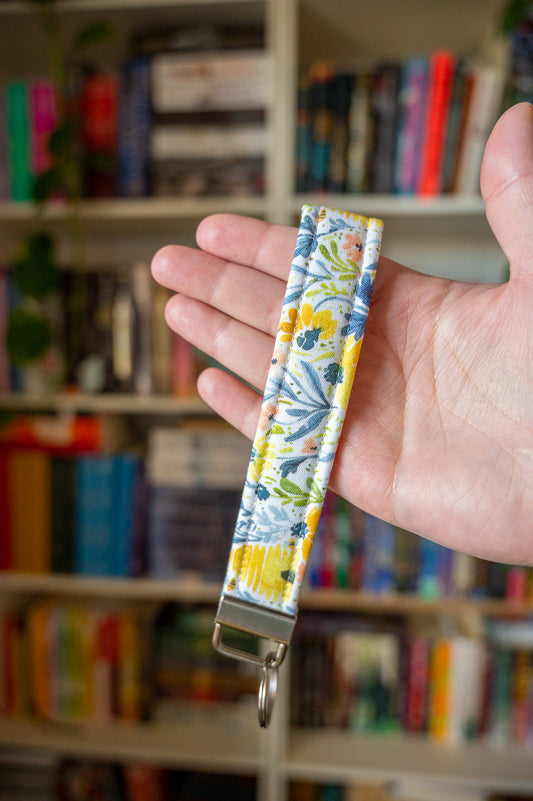 Beehive Garden Wristlet Keychain