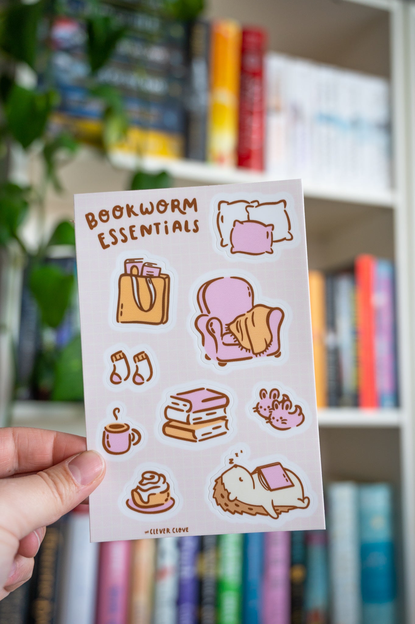 Bookworm Essentials Sticker Sheet