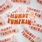 Howdy Pumpkin Sticker
