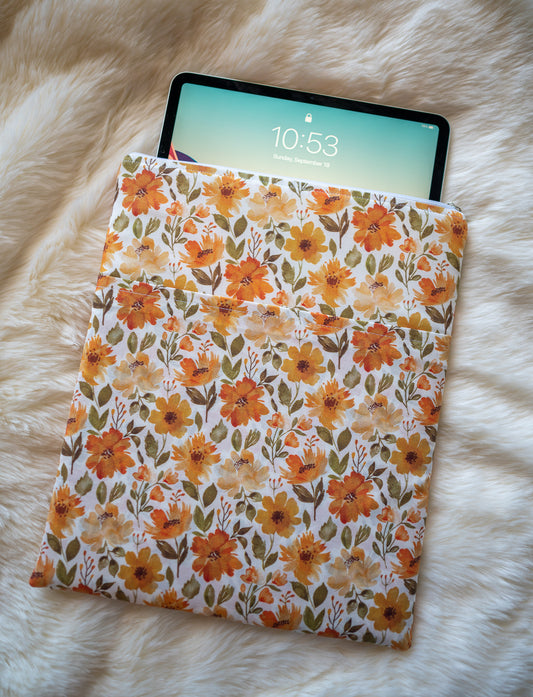 Autumn Florals iPad Sleeve