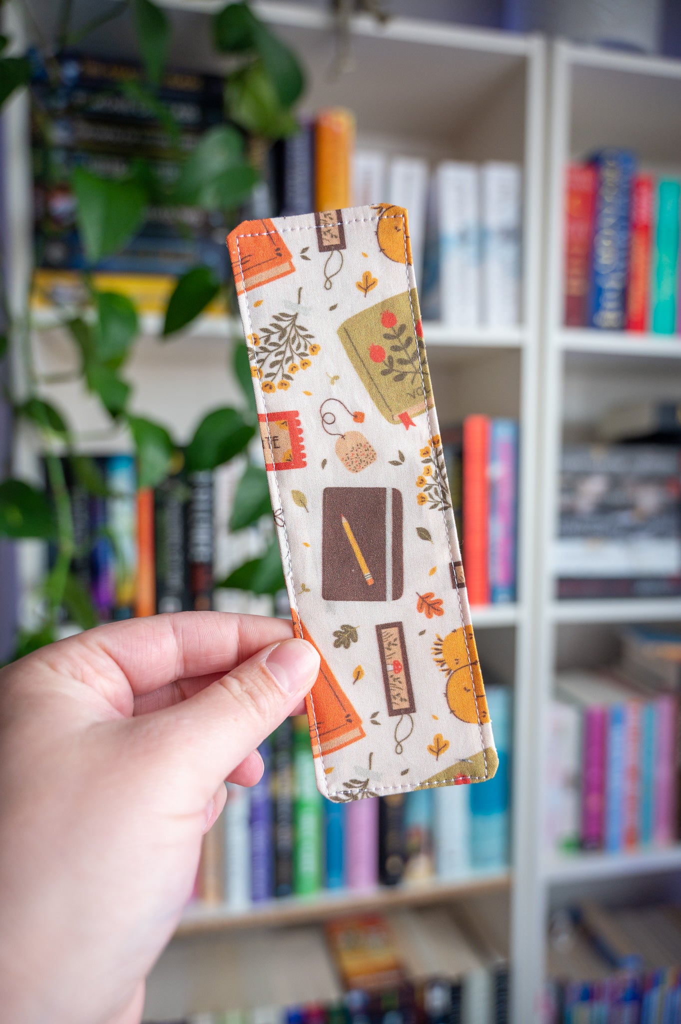 Cozy Essentials Fabric Bookmark