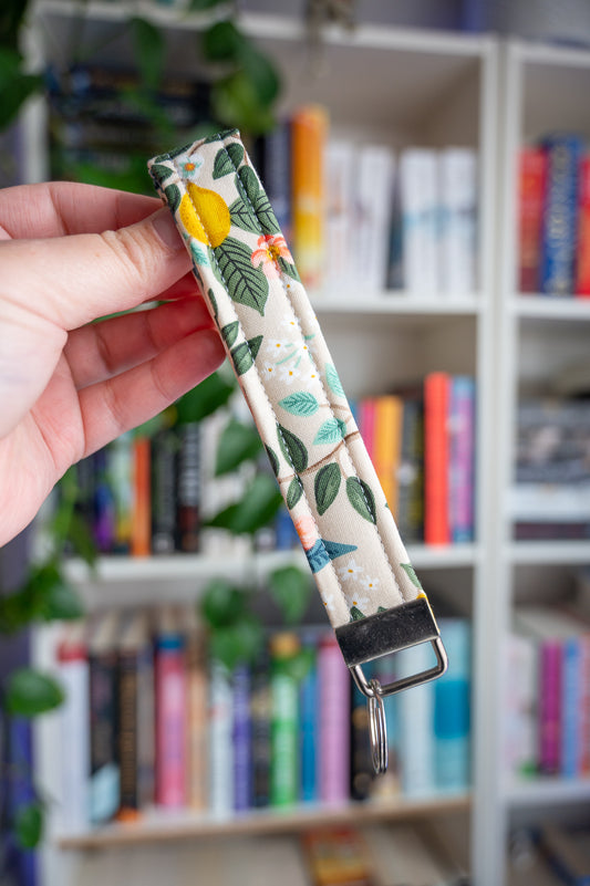 Citrus Grove Wristlet Keychain