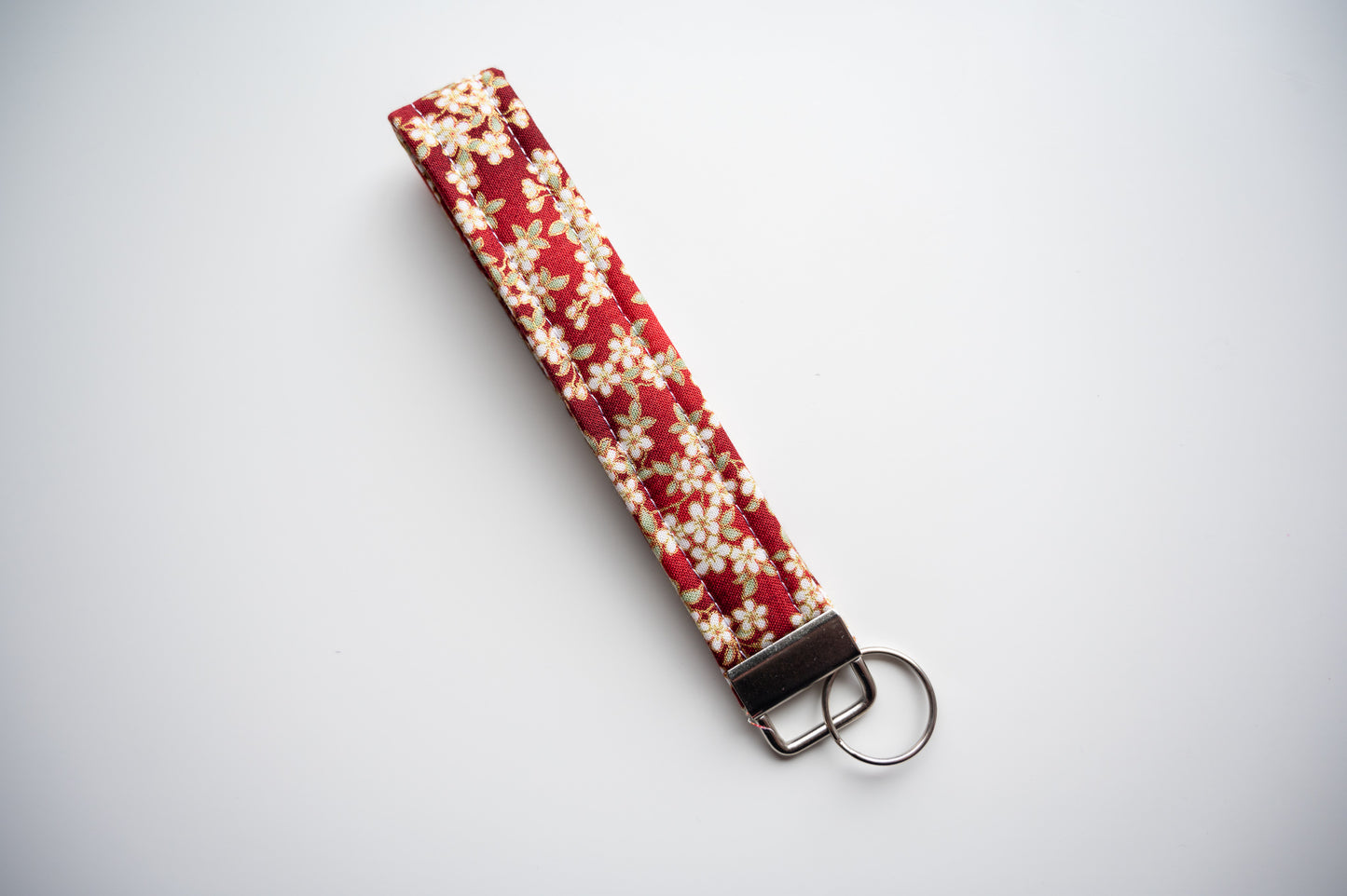 Cherry Blossom Wristlet Keychain