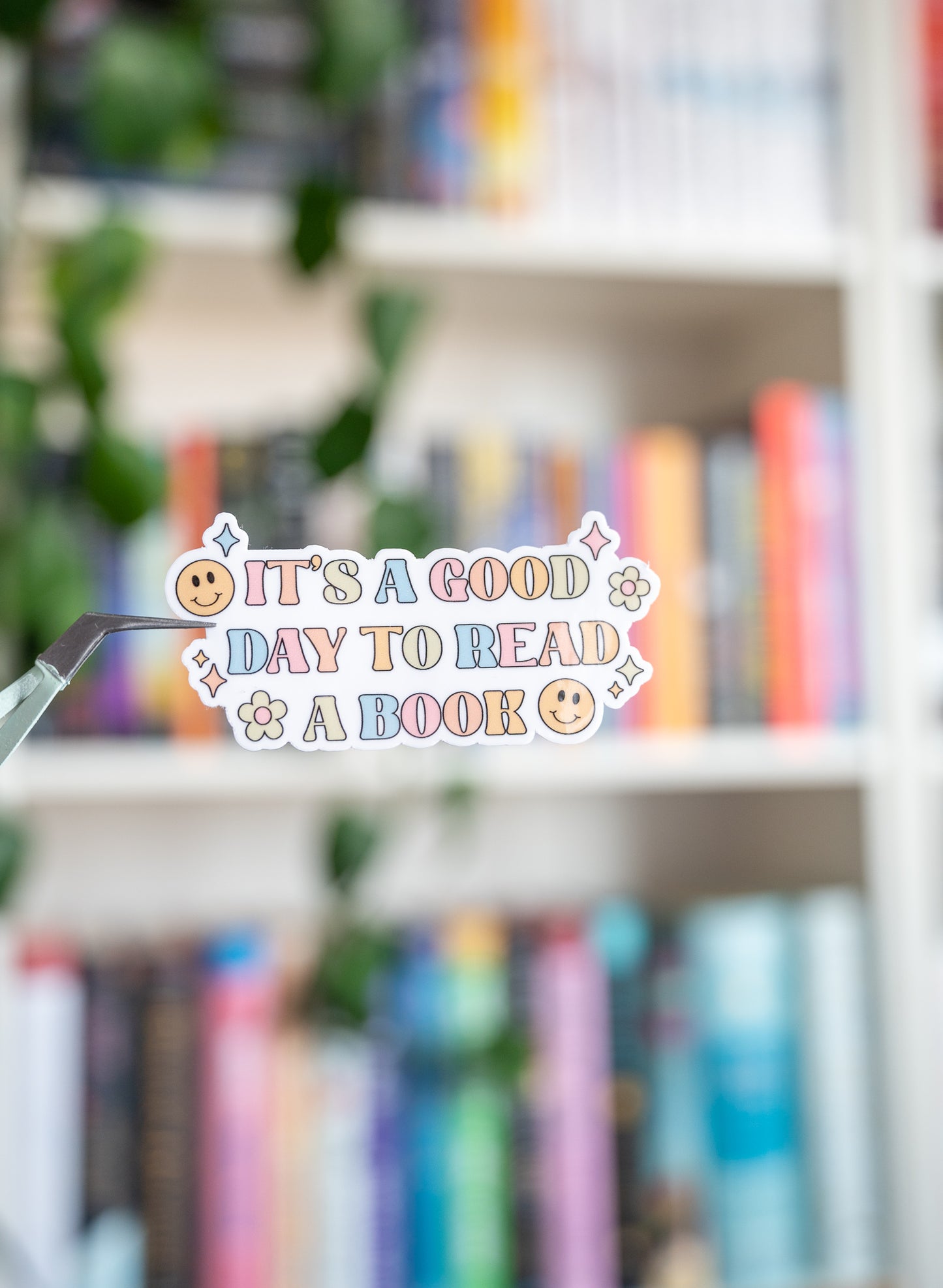 It's a Good Day to Read a Book Vinyl Sticker