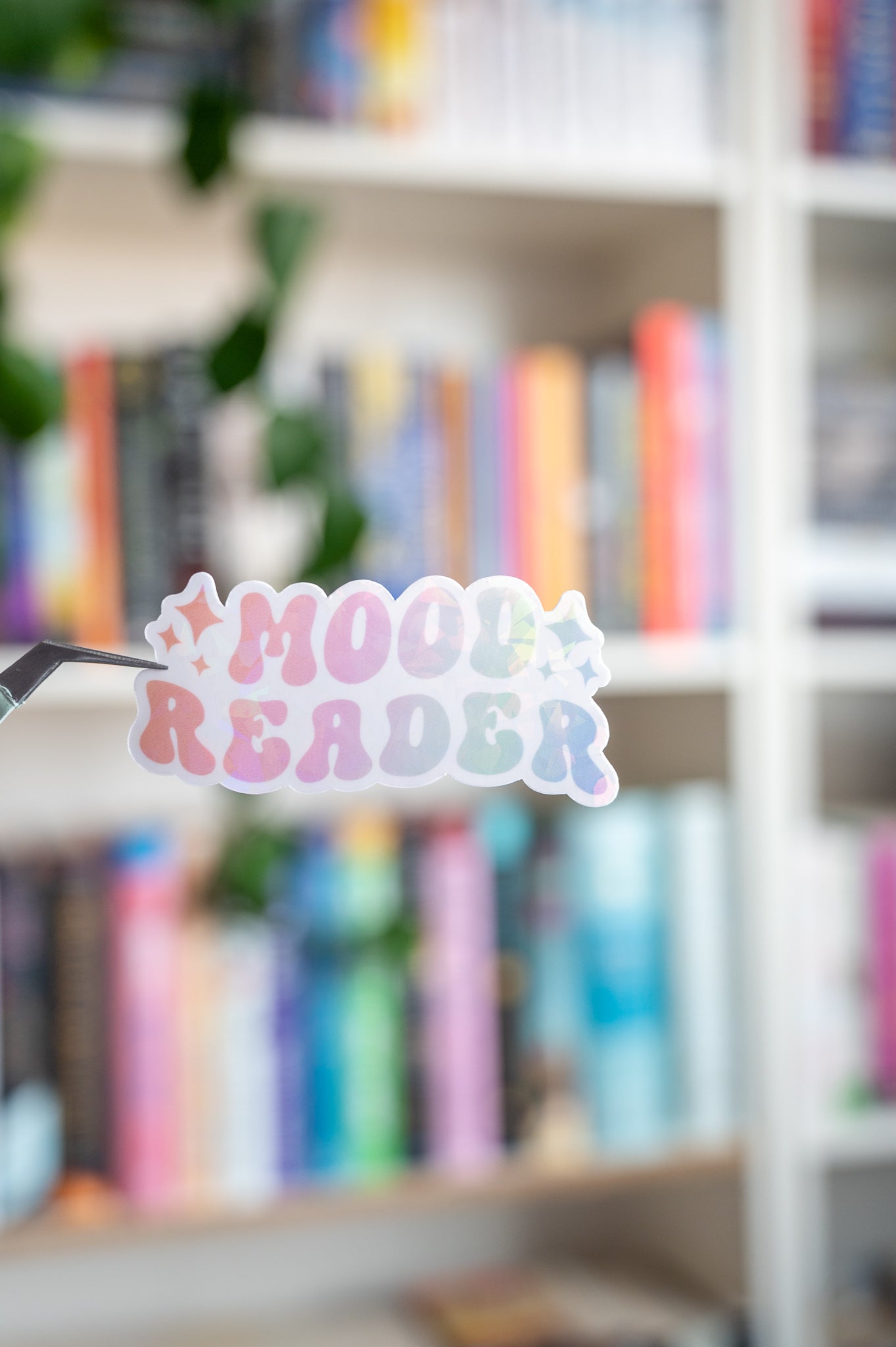 Mood Reader Holographic Vinyl Sticker