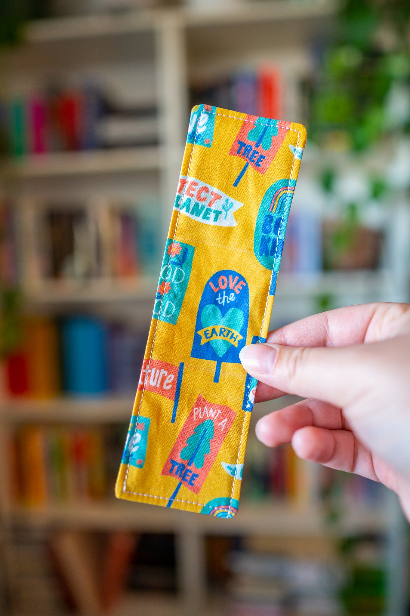 Eco-Friendly Signs Fabric Bookmark