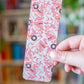 Floral Record Player Bookmark